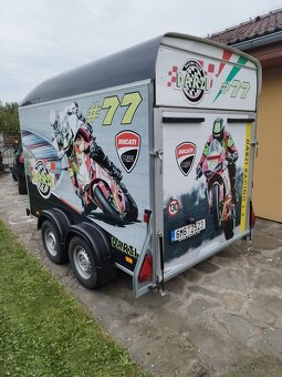Přívěsný vozík na motorky - 3