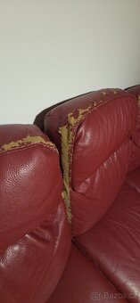 Kožená sedací souprava - 3