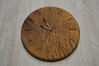 Dřevěné hodiny, mechové hodiny - 3
