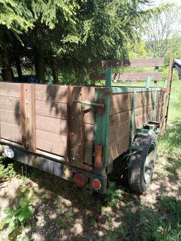 Prodám jedno nápravový vlek za traktor. - 3