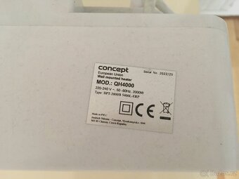 Nástěnné topidlo - přímotop Concept QH4000 - 3