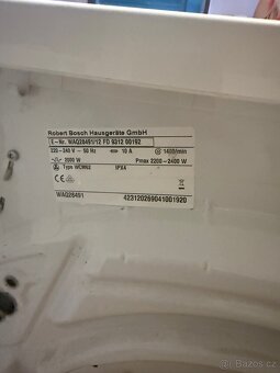 Pračka Bosch - 3
