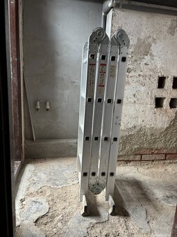 Multifunkční hliníkový kloubový žebřík BL-404 - 3