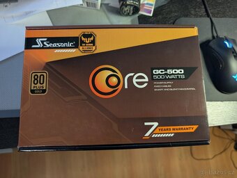 Zdroj Seasonic Core GC 500W Gold - záruka - 3