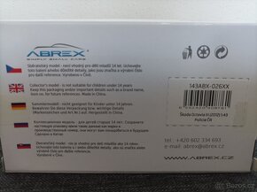 Model Škoda Octavia III POLICIE Abrex 1:43 - 3
