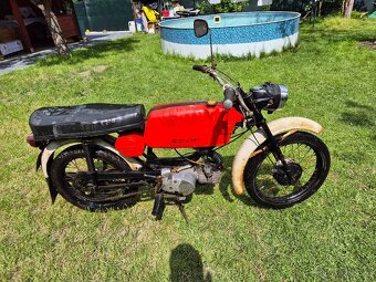 Jawa 23 Mustang bez TP, červený 1. - 3