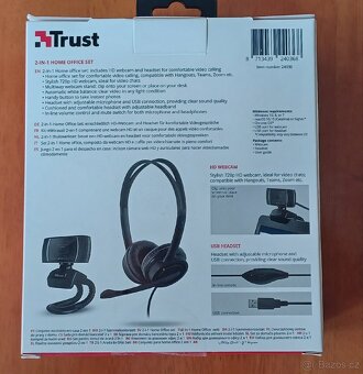 Web kamera + headset TRUST - 3