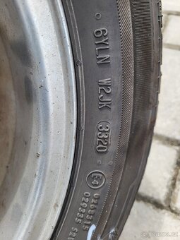 4x Alu disky 15 + pneumatiky Polaris 5 195/55 R15H - 3