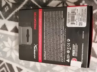 Nabízím kit hyperx Predator DDR4 2x4GB - 3