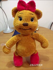 MEDVĚDICE S MAŠLÍ 39 cm - 3
