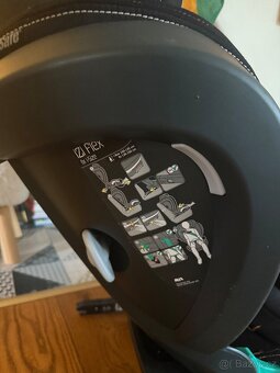 Dětská autosedačka BeSafe iZi Flex FIX ČERNÁ výborný stav - 3