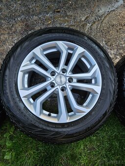 Alu kola Dezent TA 7Jx17 ET40 KBA 52509 5x112 zimní sada - 3
