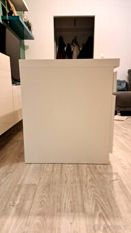 Psací stůl bílý IKEA MALM - 3