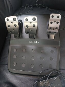 Herní volant s pedály Logitech G29, krabice, top stav - 3