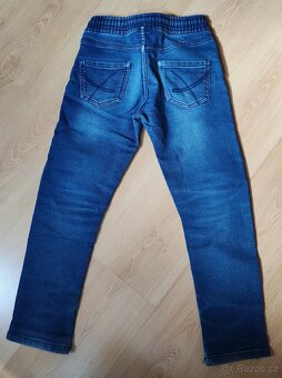 Chlapecké ryflové kalhoty 2x 140 - 3