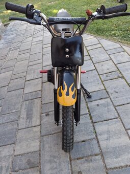 Dětská benzínova motorka 2T 49ccm. - 3