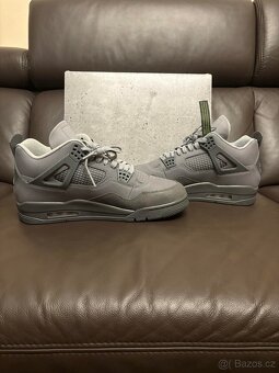 Jordan 4 Retro "Paris Olympics 2024 - Wet Cement" - 3