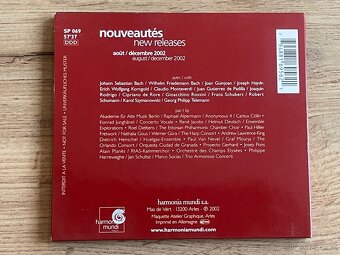 CD – Harmonia Mundi – New Releases 2002 – nové - 3