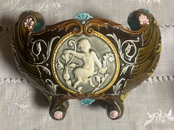 Starožitná keramická váza - 3