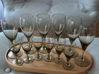 Sada retro skleniček - 3