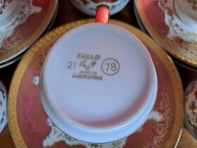 Kávová souprava Epiag, značeno,  zlaceno - 3