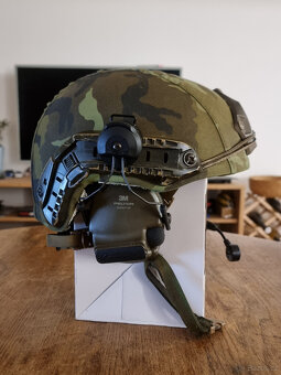 3M Peltor ComTac XPI/V headset ARC + balistická přilba FAST - 3