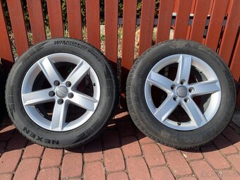 Originál Audi alu 225/55 R16 - 3