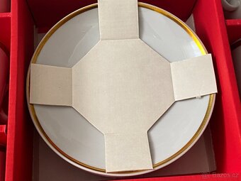 hrnek hrneček porcelán retro porcelán hrnek podšálek koflík - 3