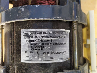 Motor ze štěpkovače drtiče Homelite - AL-KO 2400R - 3