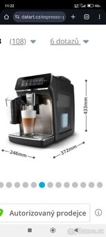 Kávovar Philips 3300 LatteGo - 3