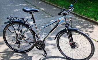 Dámské krosové kolo MERIDA Crossway 100 Shiny Dark Silver - 3