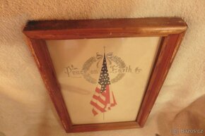 Vlajka USA originál z 2 světové - 3