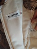 Svatební šaty Jasmine Bridal gold champagne s krajkou - 3