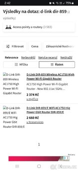 WiFi výkony router - 3