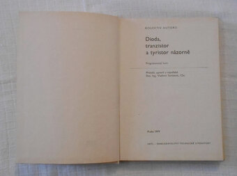 Dioda, tranzistor a tyristor názorně Programovaný kurs, 1979 - 3
