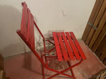Retro židle a stůl - 3
