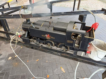 Testována lokomotiva Speedy 1505 Live Steam s rozchodem 5 pa - 3