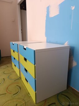 2xšuplíky + 1x lavice IKEA - 3