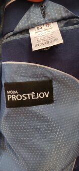 Tmavě modrý pánský, chlapecký oblek 50/176 - 3