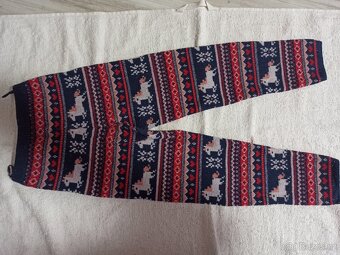 Teplé dívčí kalhoty 2x122 - 3