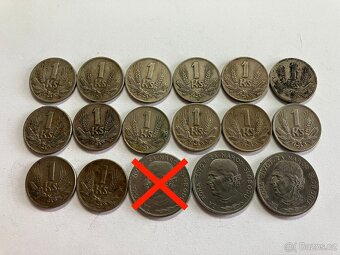 Slovenský Štát a Protektorát Čechy Morava obehové mince - 3