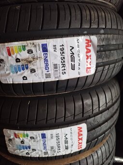 Nové letní pneu 195/55/15 - 3