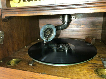 VZÁCNÉ - KLINGSOR GRAMOPHONE CIRCA 1912 - 3