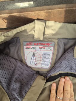 Khaki lyžařské kalhoty vel.S , voděodolnost 15000 mm - 3