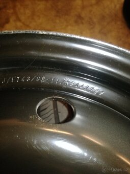 Plechový disk Alcar 6x15 4x100 Renault Dacia 3 ks KFZ 8175 - 3