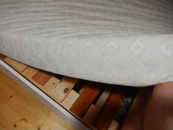 Matrace sendvičová 200x200 cm, střední tvrdost, zachovalá - 3