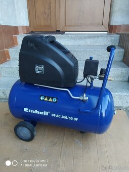 Prodám NEPOUŽITÝ Bezolejový kompresor Einhell BT-AC 200/50 O - 3