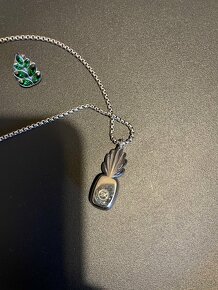 Magnetický set - přívěsek a náušnice - 3