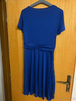 Společenské šaty modré velikost L - 3