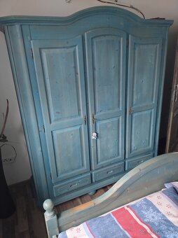 Ložnice vesnická - Provence - modrá - 3